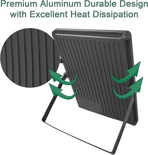 Miniatura 4 de Luces de inundación LED de 20 W, 2000 lm, luces de trabajo súper brillantes, IP66, impermeables, para exteriores, 5000 K, luz diurna, luz blanca,