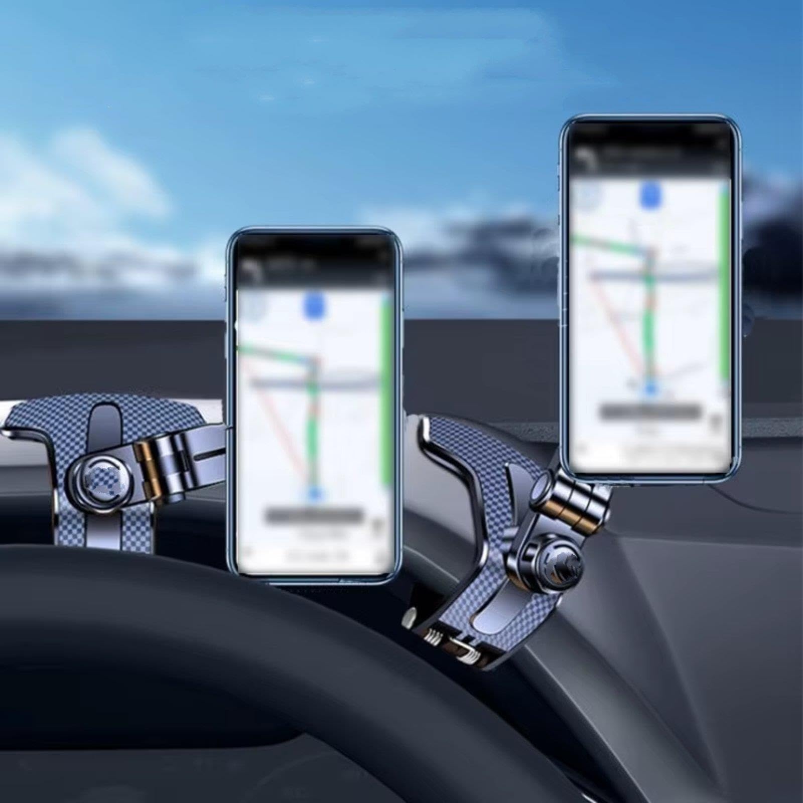 Soporte Universal Teléfono Navegación Automóvil Molduras Interiores