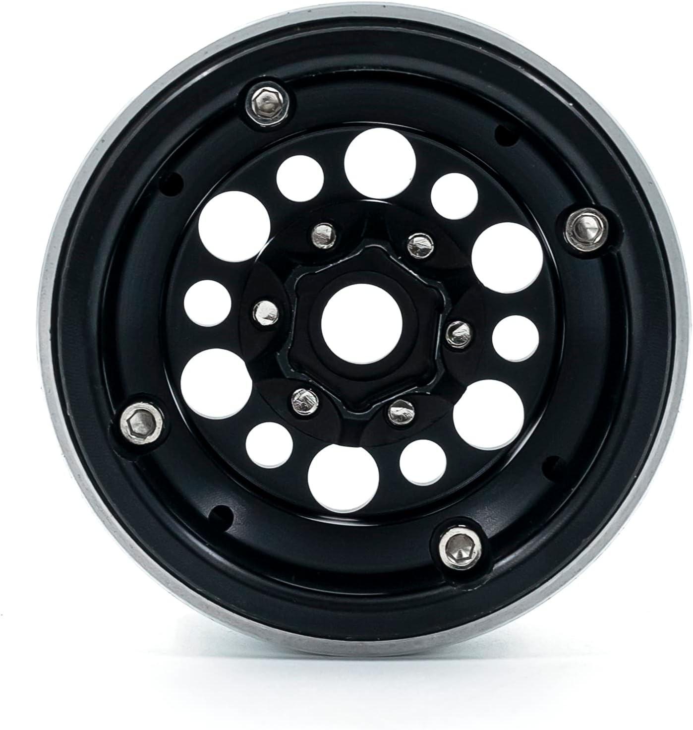 Lifehead 1.9 Inch Split Structure Beadlock Wheels CNC Engraving for 1/10 RC Crawler Car TRAXXAS TRX4 TRX6 Axial SCX10 90046 90047 SCX10 III AXI03007 Tamiya CC01 D90 YK4102,12mm Hex
