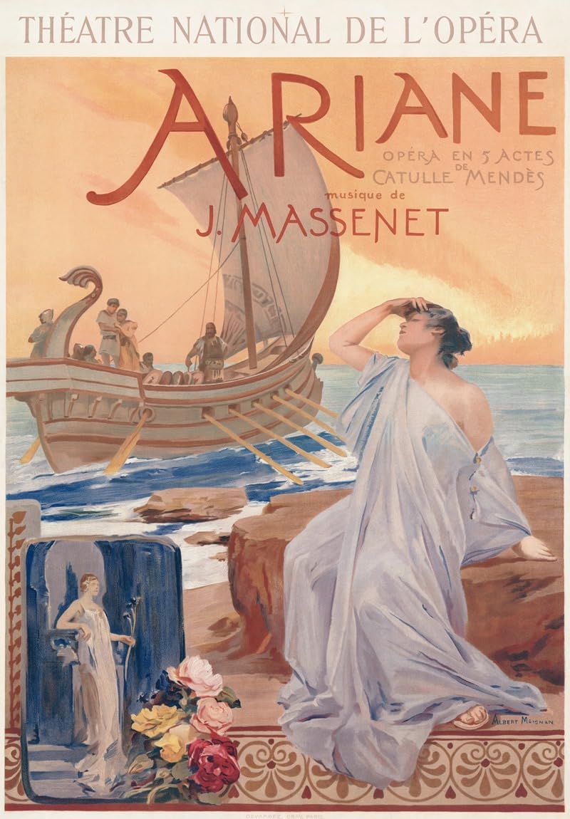 Ariane (1906) Poster Print by Albert Pierre-René Maignan (24 x 36)