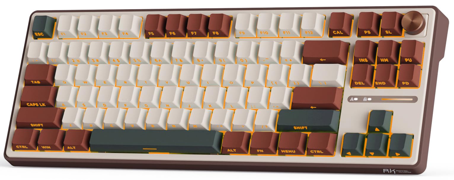 Royalaxe R87 Keyboard Snapklik.com : RK ROYAL KLUDGE R87 Pro Mechanical Keyboard
