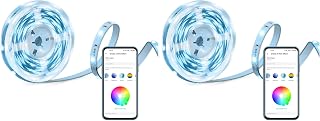 Tapo LED Strip 5M, Wifi LED Streifen, 16 Mio. Farben, dimmbar, APP Steuerung, schneidbar, kompatibel mit Amazon Alexa, Hey Google, kein Hub notwendig, energiesparend L900-5 (Packung mit 2)