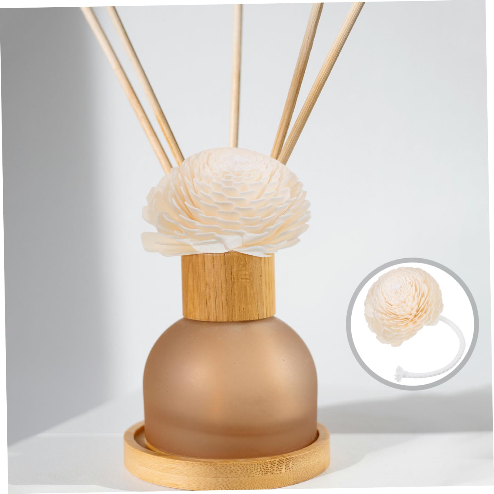 Healvian 10piezas Difusor De Flores Artificiales De Decoración Aromática para Crear Relajantes y Personalizados El Hogar