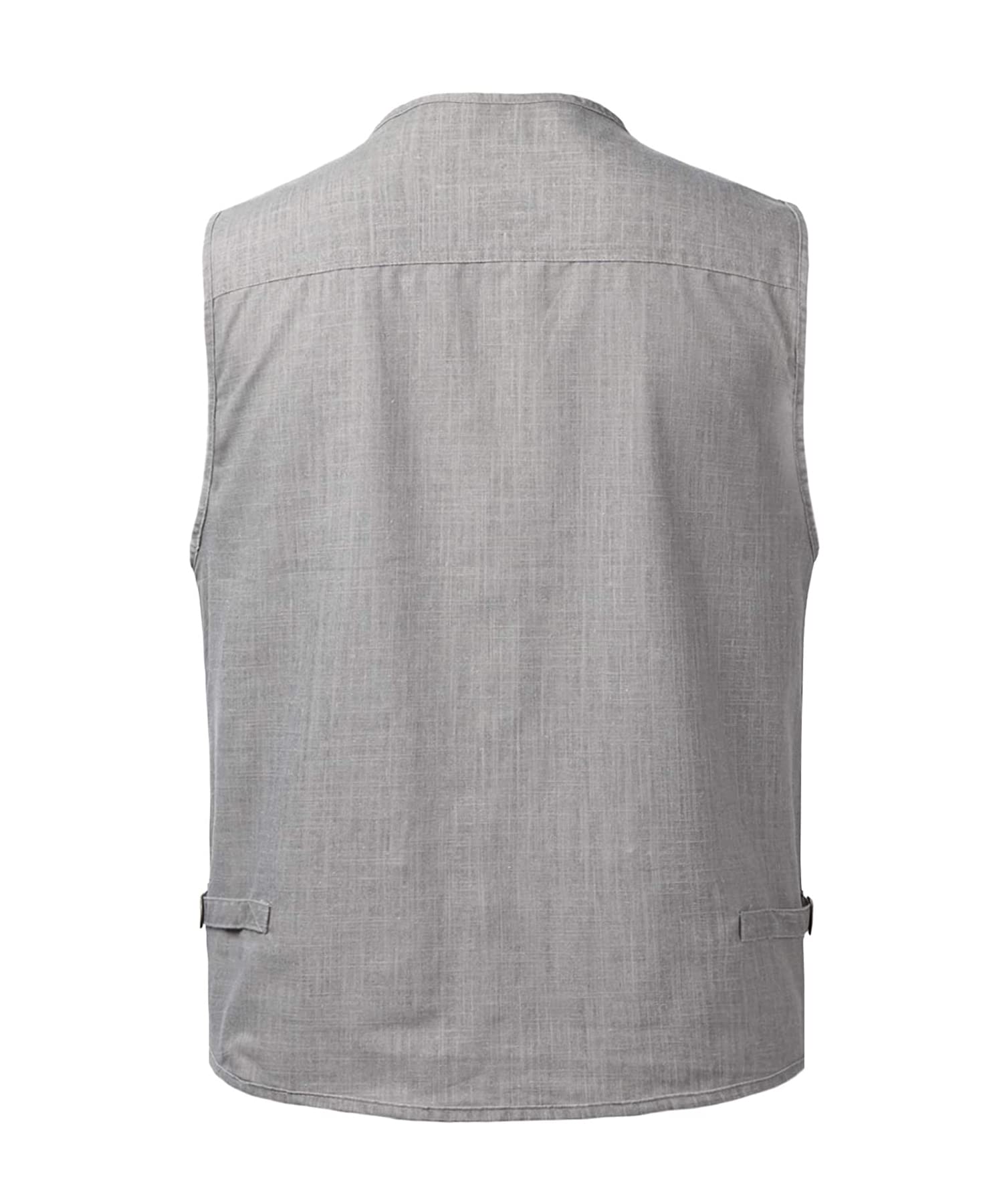 Homme Gilet de Pêche Gilet de Extérieur Décontracté Léger Respirant Veste sans Manches Veste de Sport Camping Chasse Photographie Gilet Veste avec Multi-Poche