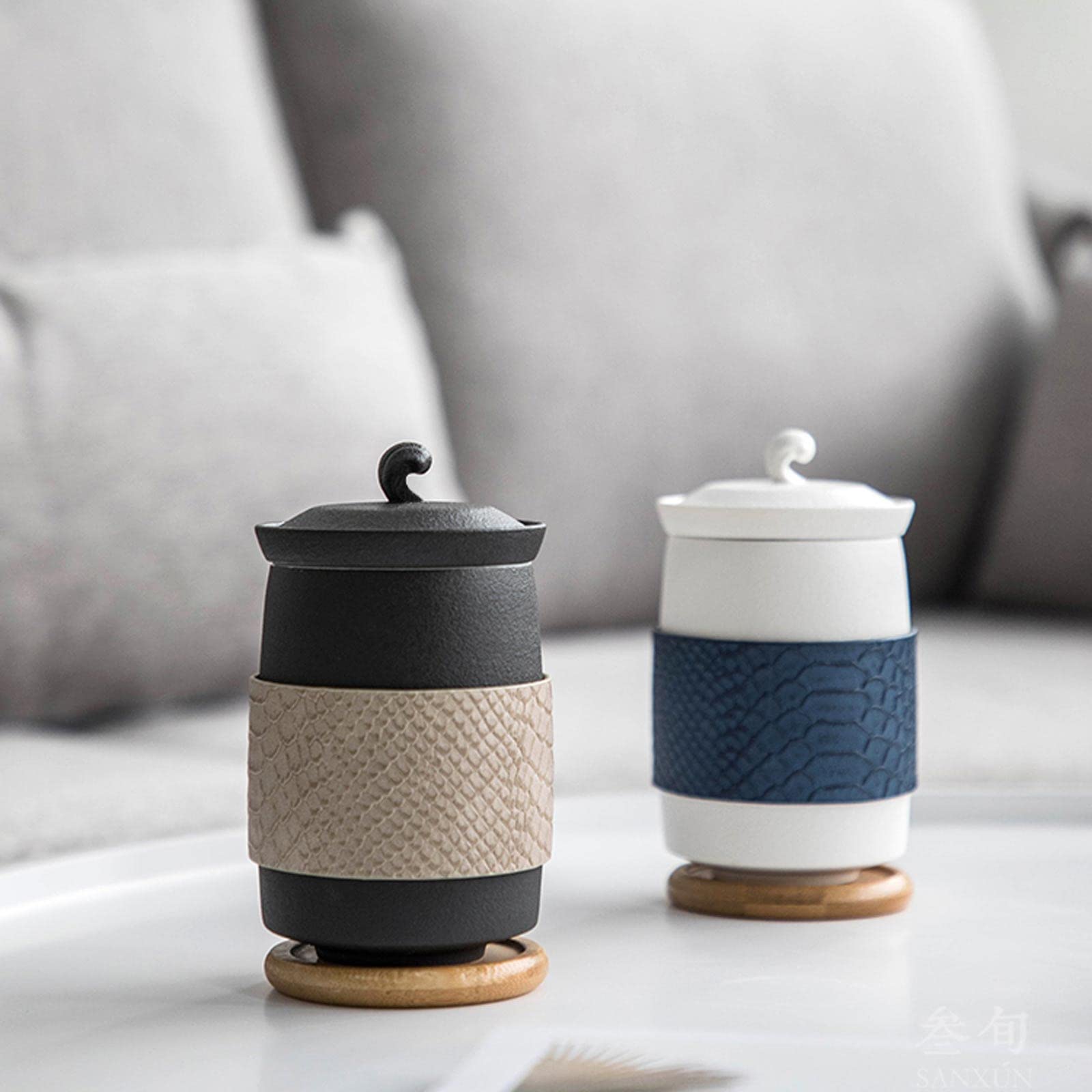 Tasses à Café Tasse à thé en porcelaine avec infuseur et liddeaware avec filtre 10,1 oz for le plateau/café/lait/bureau/à la maison Tasse Café (Color : D)