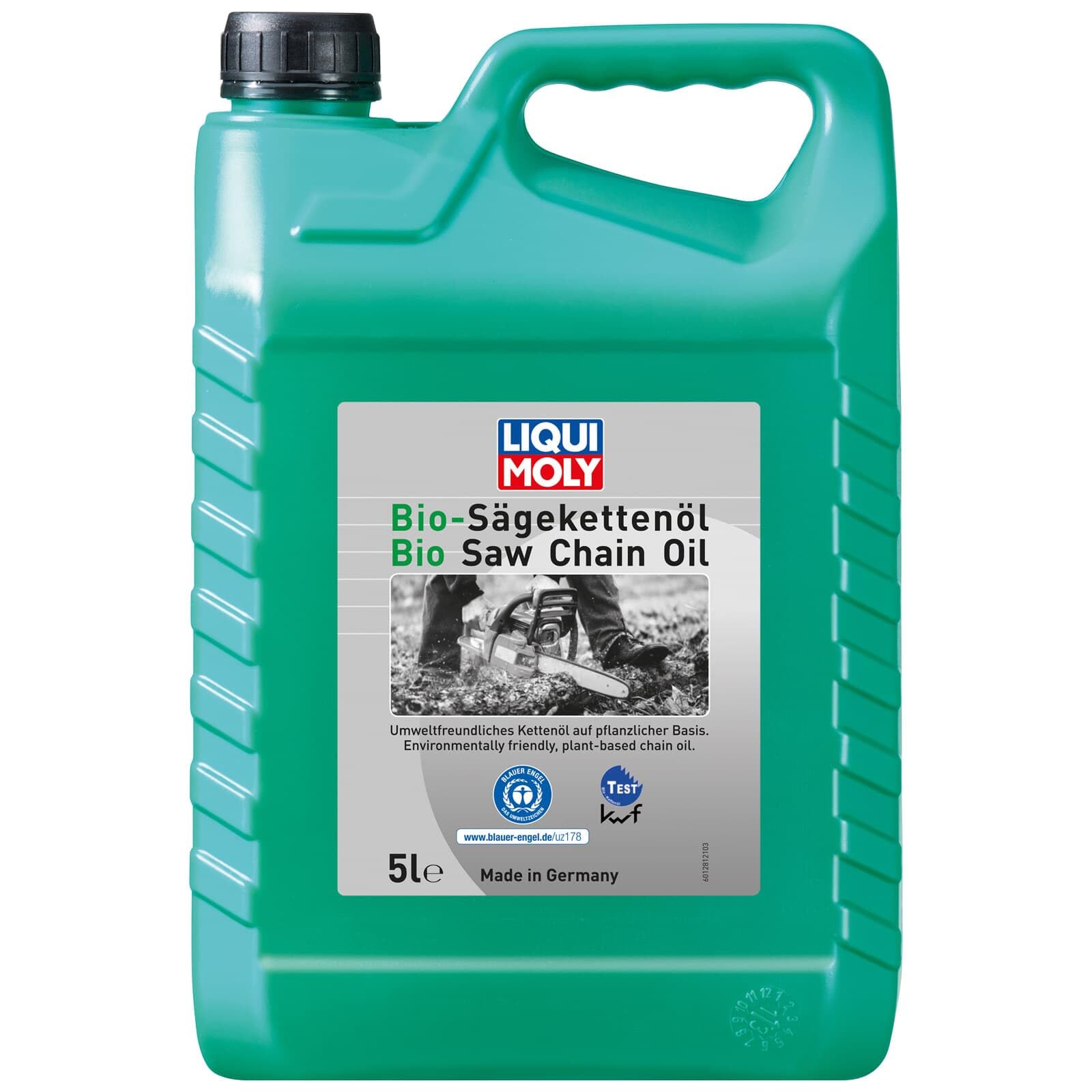 LIQUI MOLY Aceite para cadenas de motosierras bio | 5 L | Aceite de herramienta de jardín | 1281