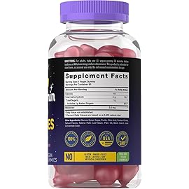 Carlyle Melatonin 2.5 mg Gummies | 90 Count | Berry Flavor Gummy Supplement | Vegan, Non-GMO, Gluten Free