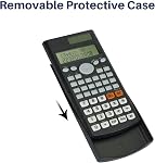 Mr. Pen- Scientific Calculator - Solar Powered, 2 Line Display, Fraction & Statistics Calculations for School, College & High School Use | Fraction & Statistics Calculations for School, College & High School Use