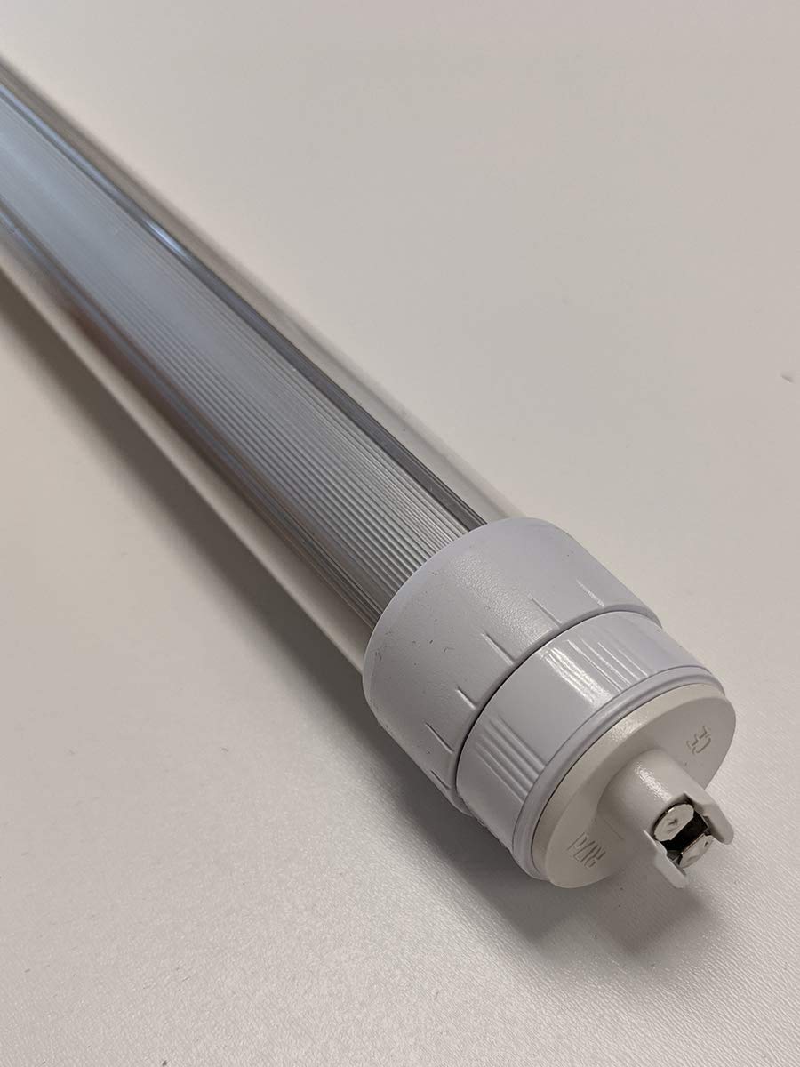 Plan Hoot Zestaw 10 lampek – R17D/HO/CW 4 stopy 28 W 6500 K F48T12/T8 fluorescencyjny zamiennik dwustronnej lampy osłonowej 360 stopni do znaków zewnętrznych, chłodziarki, zamrażarki itp
