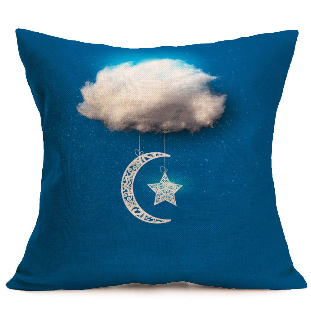 LinqiudD Qiamay Soft Sofa Bed Home Decoration Festival Pillow Case Cushion Cover（H）