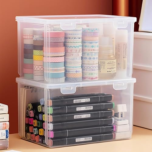 Miniatura 9 de Cabilock 2 unids recipientes de plástico Bisagras Contenedores de Alimentos Organizador de Frigorífico Contenedores de Almacenamiento de Pan