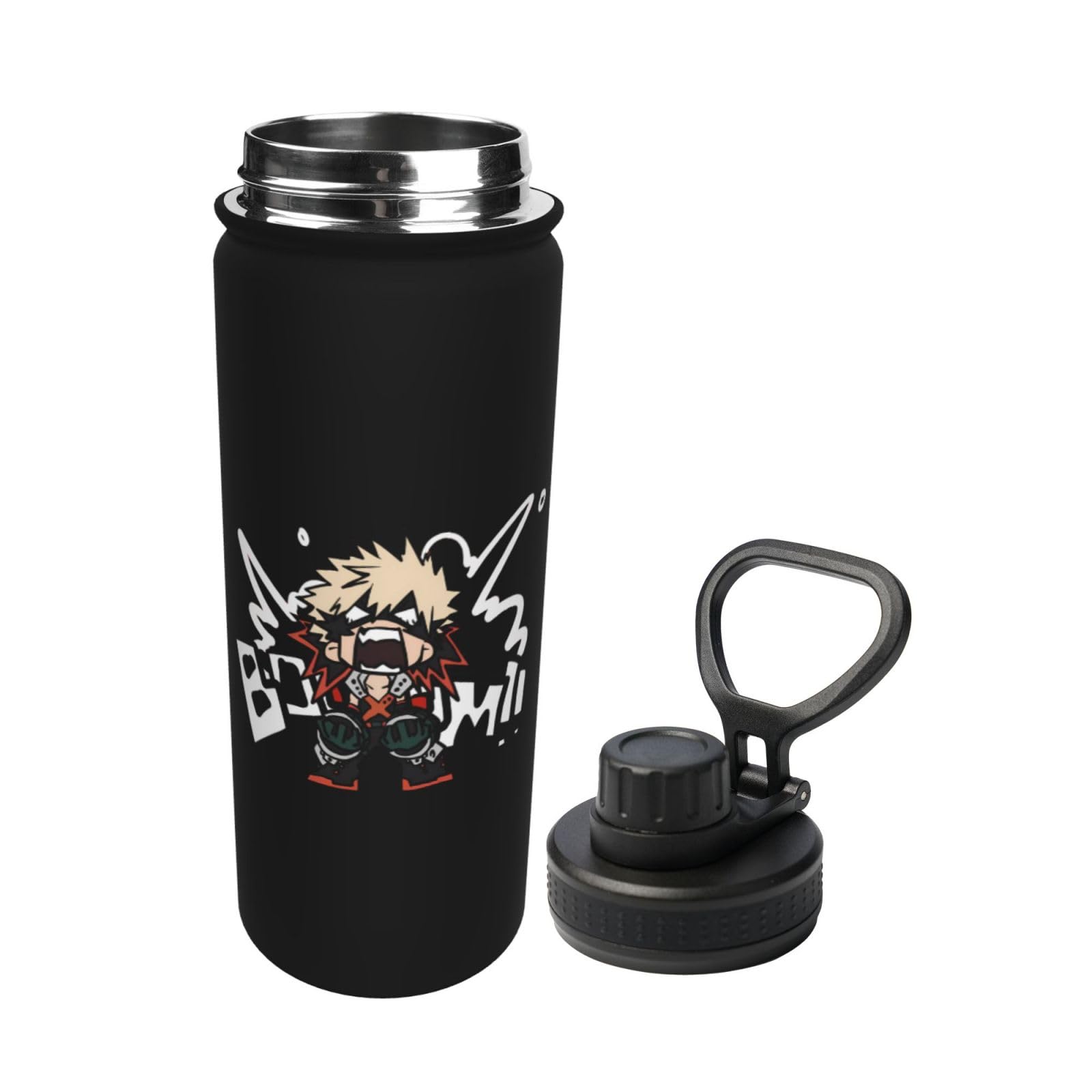 Amazon | ヒロアカ -1 サーモス スポーツボトル 保温 保冷 サーモス