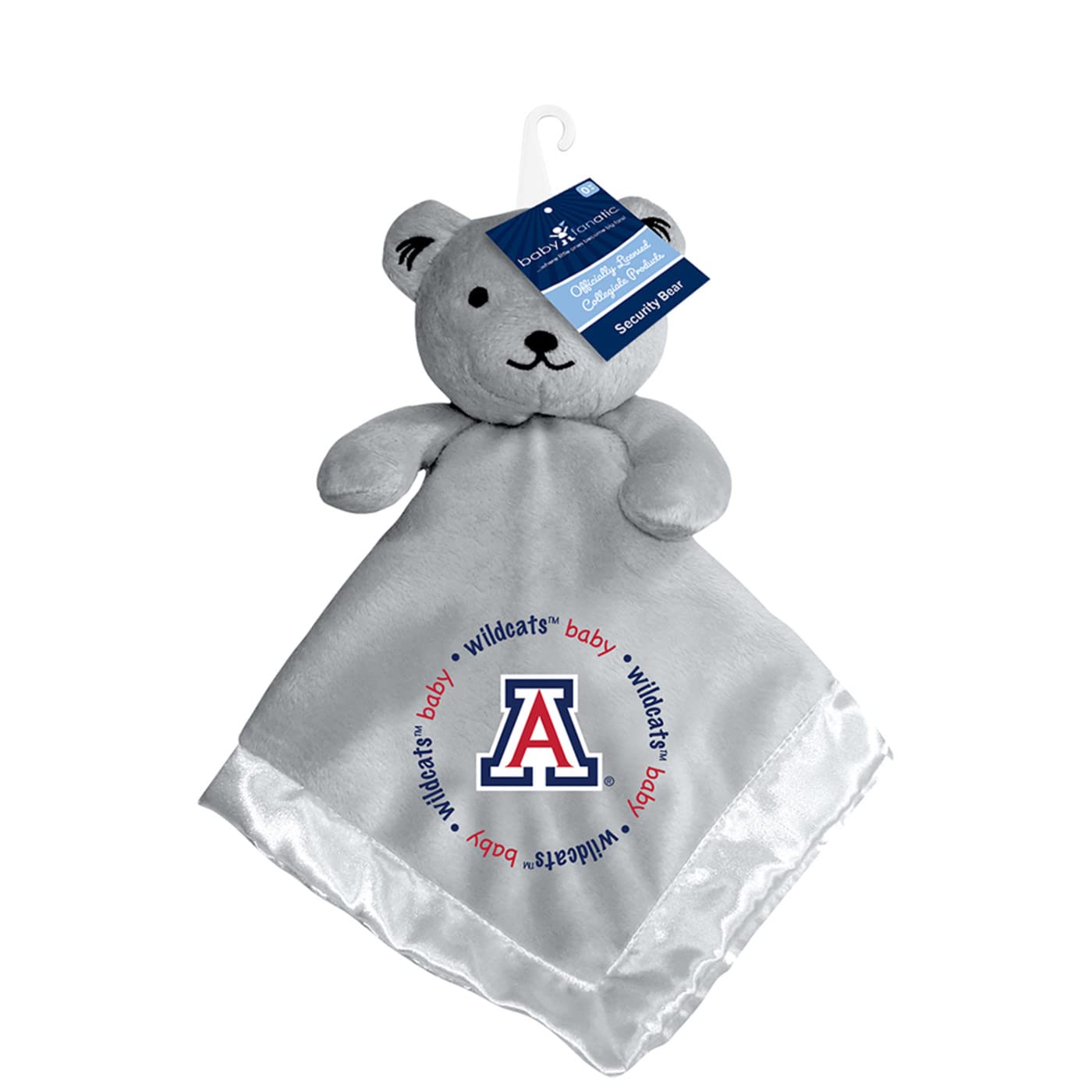 Baby Fanatic Gray Security Bear - NCAA Arizona Wildcats - Officially Licensed Snuggle Buddy