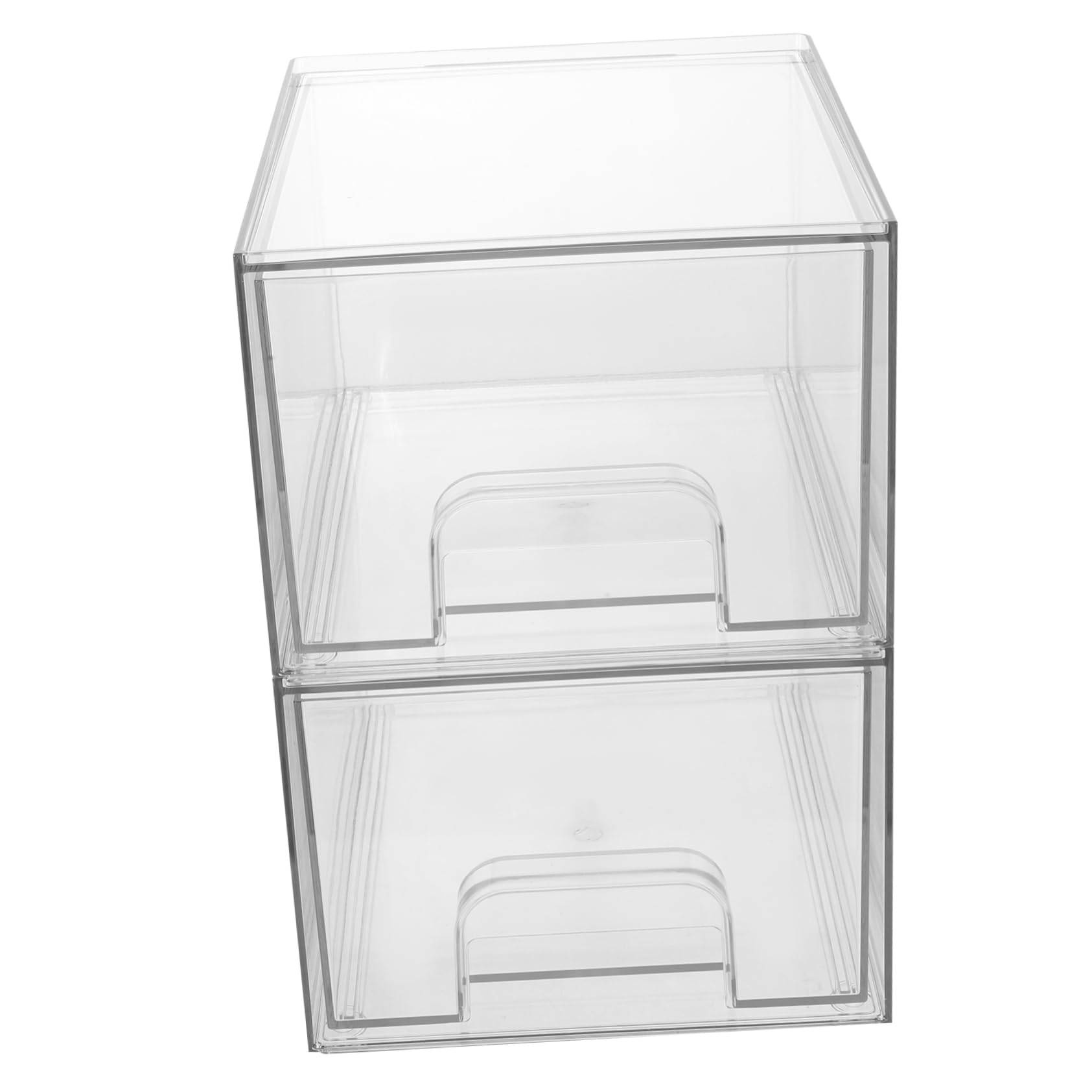 Cabilock Caja Organizadora Organizador de Mesa Liviano Caja de Almacenamiento de Cosméticos Estuche de Almacenamiento de Mesa Decorativo Organizador de Cajón de Escritorio