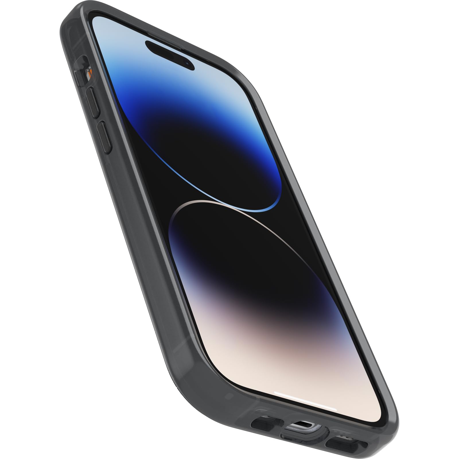 OtterBox Cover Serie Clear Case con MagSafe per iPhone 14 Pro, Resistente a Shock e Cadute, Ultra Sottile, Protettiva, Testata 2x vs le norme anti caduta MIL-STD 810G, Obsidian