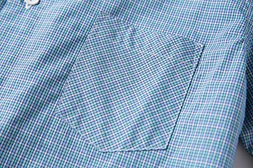 Image of Tronjori Boys' Short Sleeve Button Down Woven Shirt