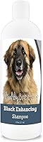 Vista 69 de Healthy Breeds Affenpinscher Black Enhancing Shampoo - Limpiador suave con vitamina E, aloe y aceite de coco que añade brillo, brillo e intensidad a