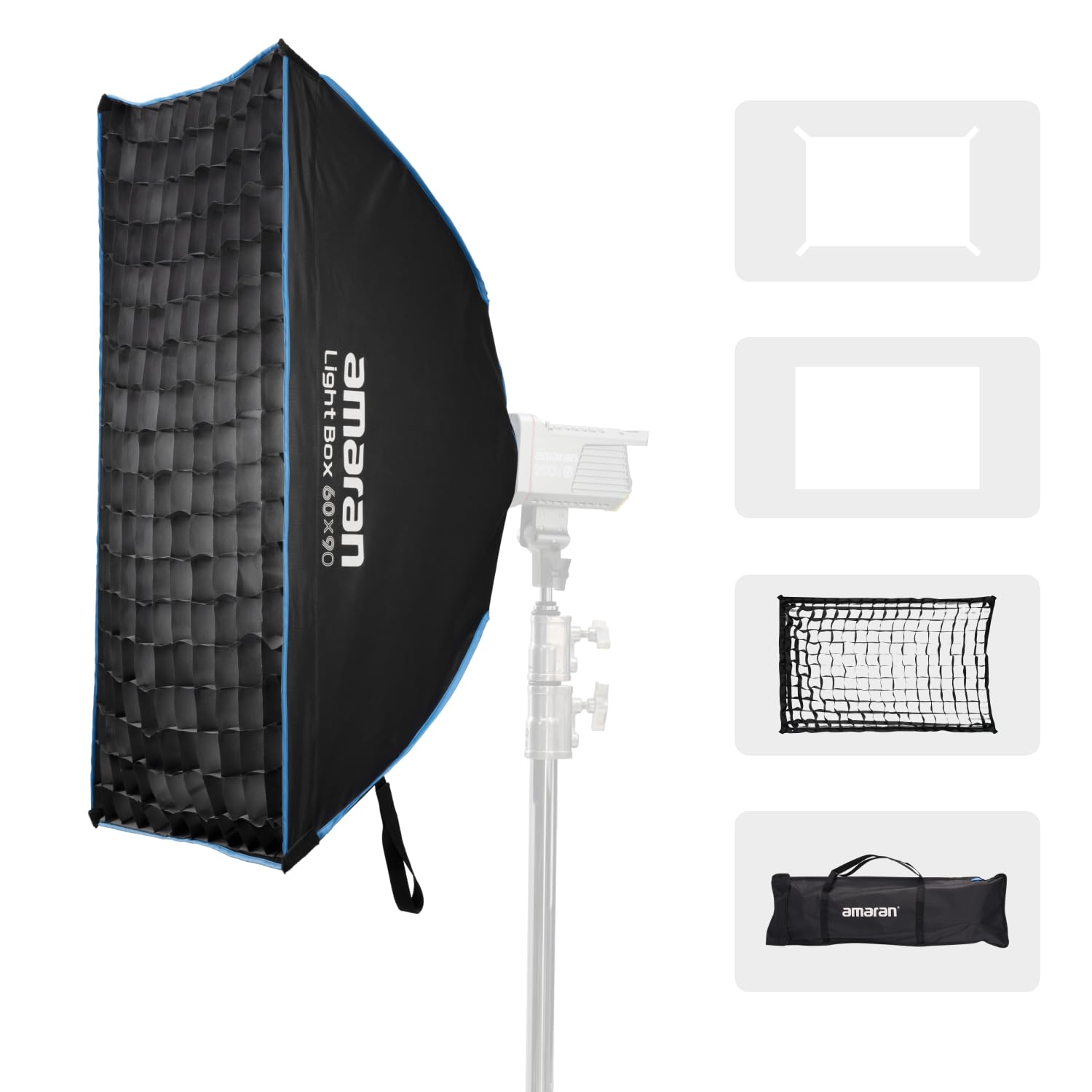 Amazon | amaran Light Box 60x90 | 60x90cm矩形ソフトボックス