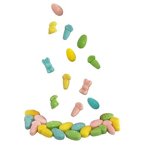 Miniatura 2 de Caramelos de Pascua Mello Creme para las fiestas, deliciosos caramelos de gomita, aperitivos divertidos y festivos, recuerdos de fiesta (media libra)