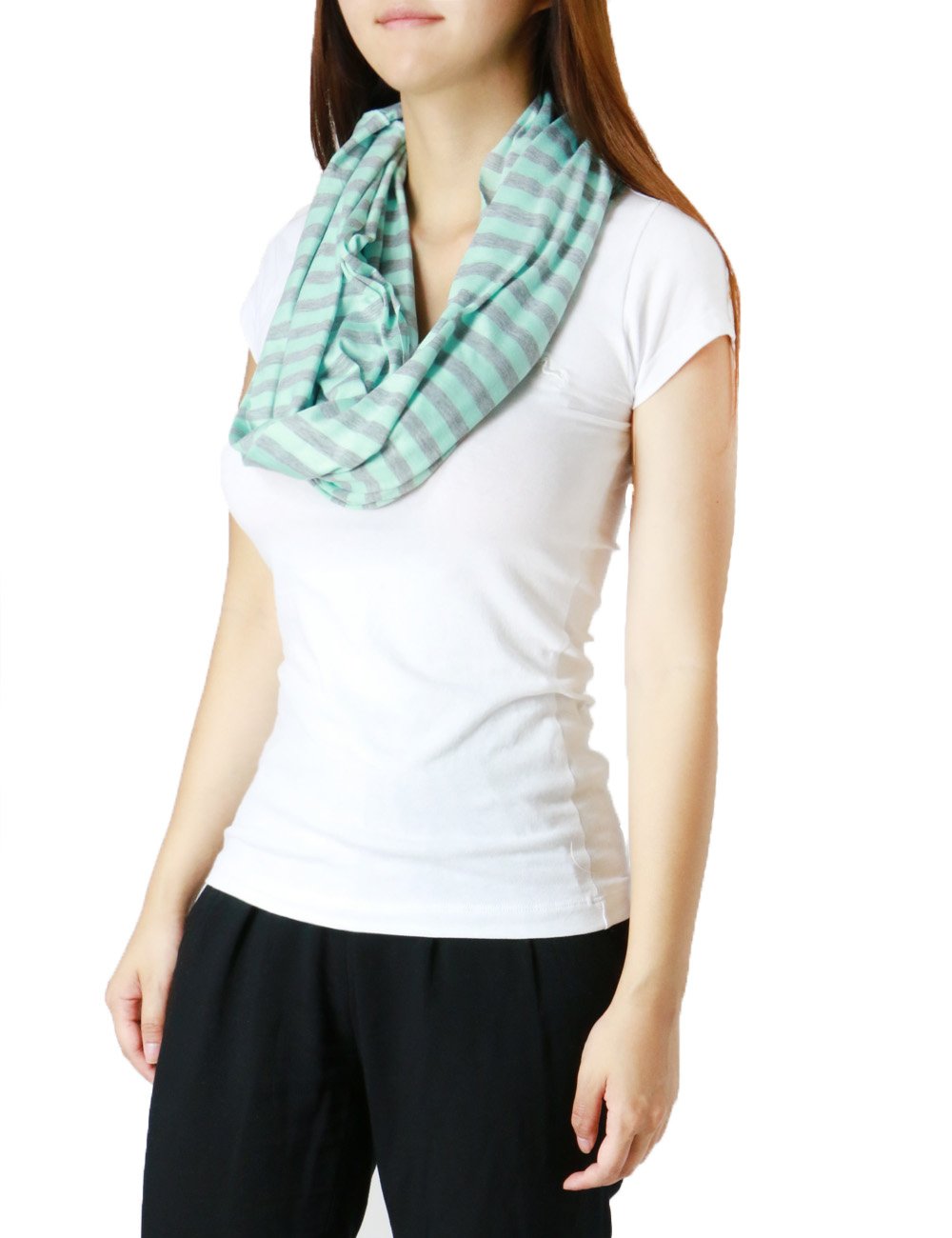 Fandsway Womens Fashion Infinity Oblong Include Special Pack Scarf