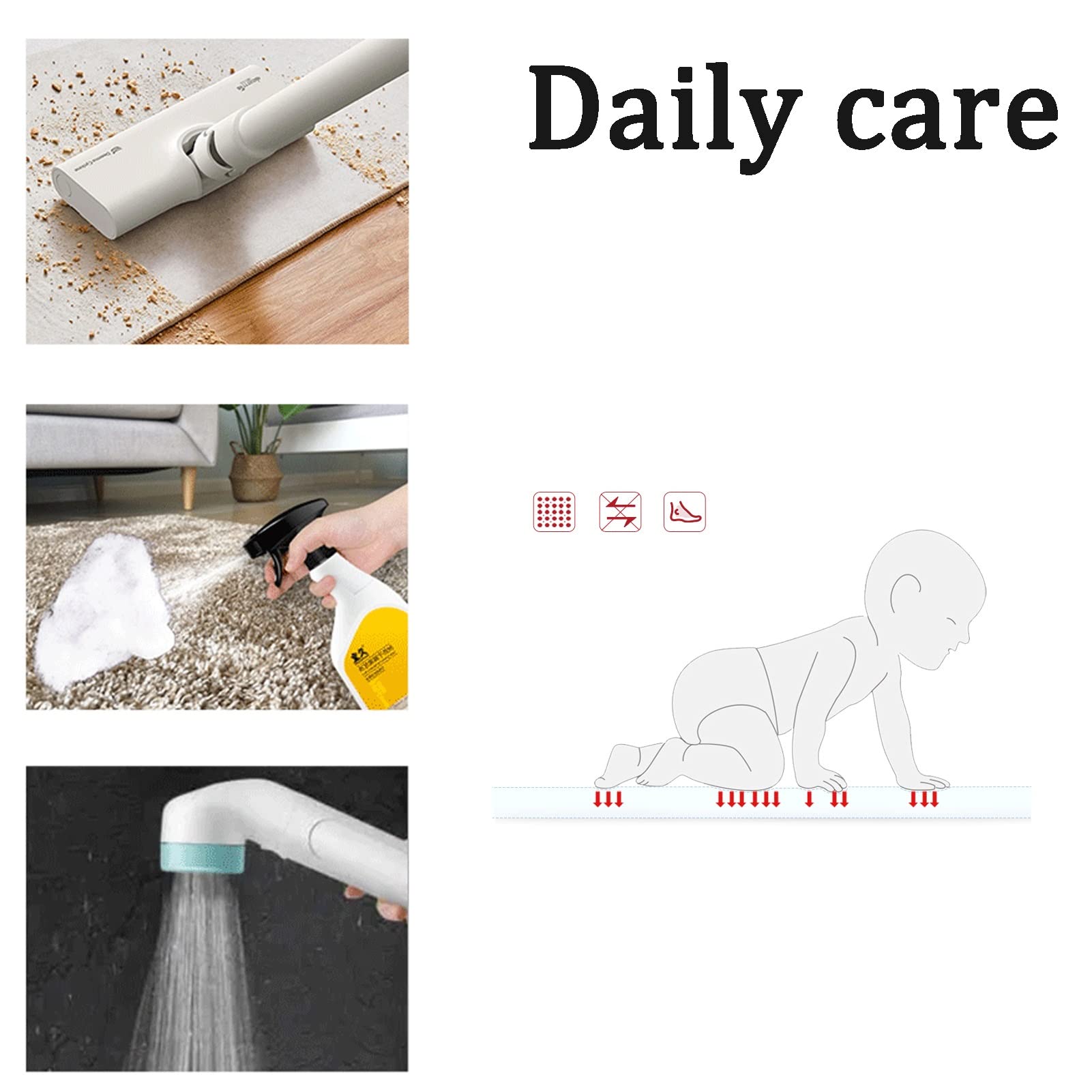 Alfombra suave de pelo corto para dormitorio, estilo moderno, esponjoso, almohadillas protectoras para habitación de niñas, sala de estar, cocina, decoración del hogar