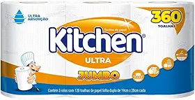DEKEAN Papel Toalha Kitchen Ultra Jumbo 360 Folhas