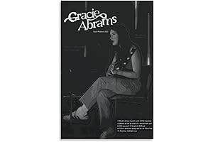 Gracie Abrams Album Poster: Alluring Aesthetics for Music and Decor Aficionados