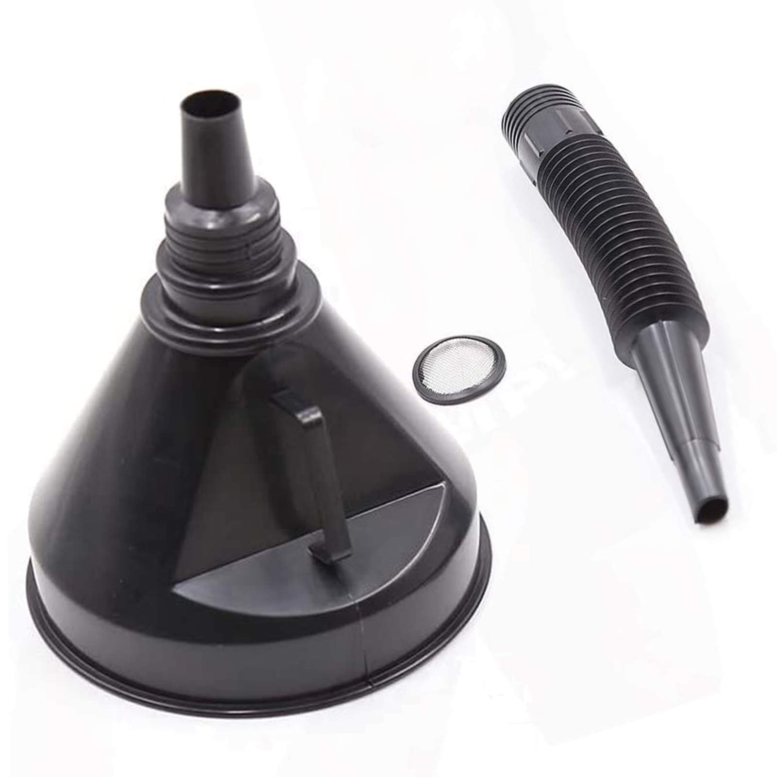Bavaglio per Bocca con Imbuto - Schiavo del Sesso Toilette Imbuto Bocca Aperta Bavaglio Cappuccio Maschera Orinatoio Piscio Gag Silicone SM Cappuccio Gioco di Ruolo per Animali Domestici(Schwarz)
