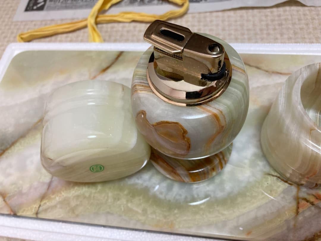 灰皿セット 高級オニキス 大理石 Amazon.co.jp: 高級天然オニキス
