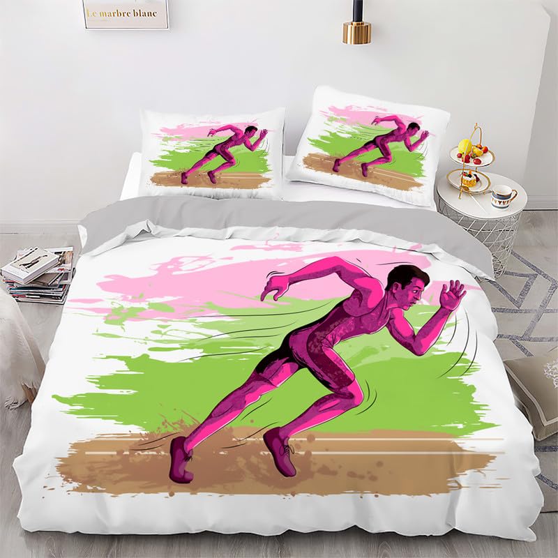 Housse de couette 140x200 impression 3D haute définition en microfibre