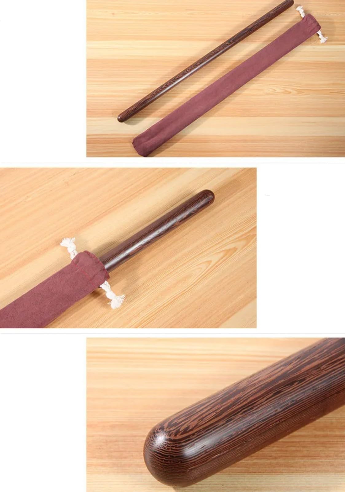 Bâton Long Kobudo,Aikido,Arts Martiaux,Bujinkan,Règle De Tai Chi Règle Bâton De Tai Chi d'arts Martiaux Règle De Tai Chi Qigong pour Cours De Tai Chi, Fitness,Équipement d'exercice