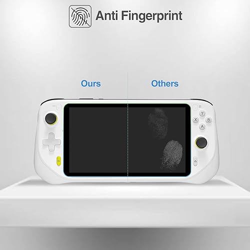 Miniatura 6 de Paquete de 3 protectores de pantalla mejorados para Logitech G Cloud Gaming, protector de película de vidrio templado transparente HD, protector de