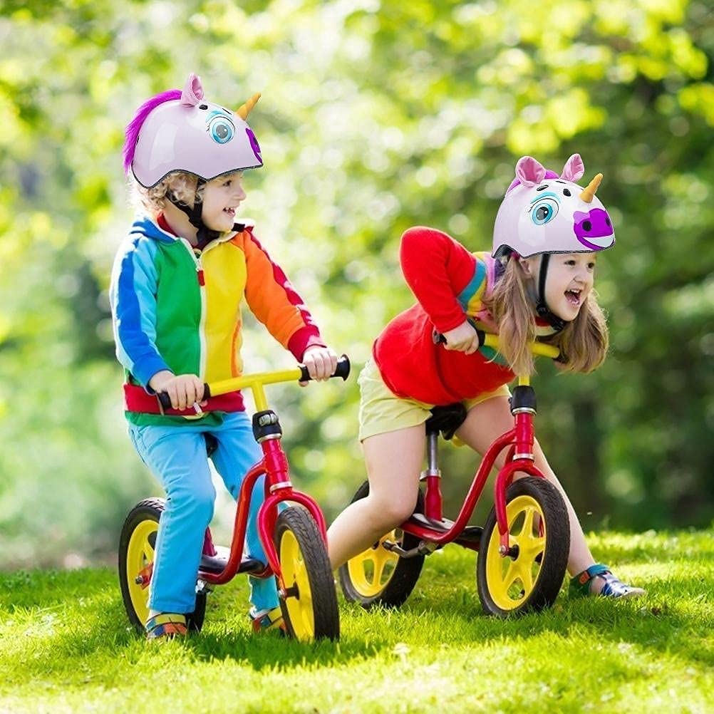 MONDO Eenhoorn Helm - Verstelbaar - 52-56 cm fietshe