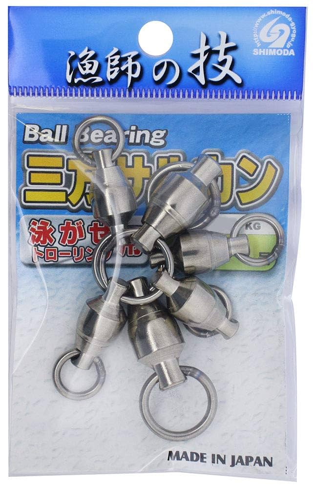 専用品 下田漁具HPボールベアリング三方サルカン泳がせ専用10*9*9 釣具の