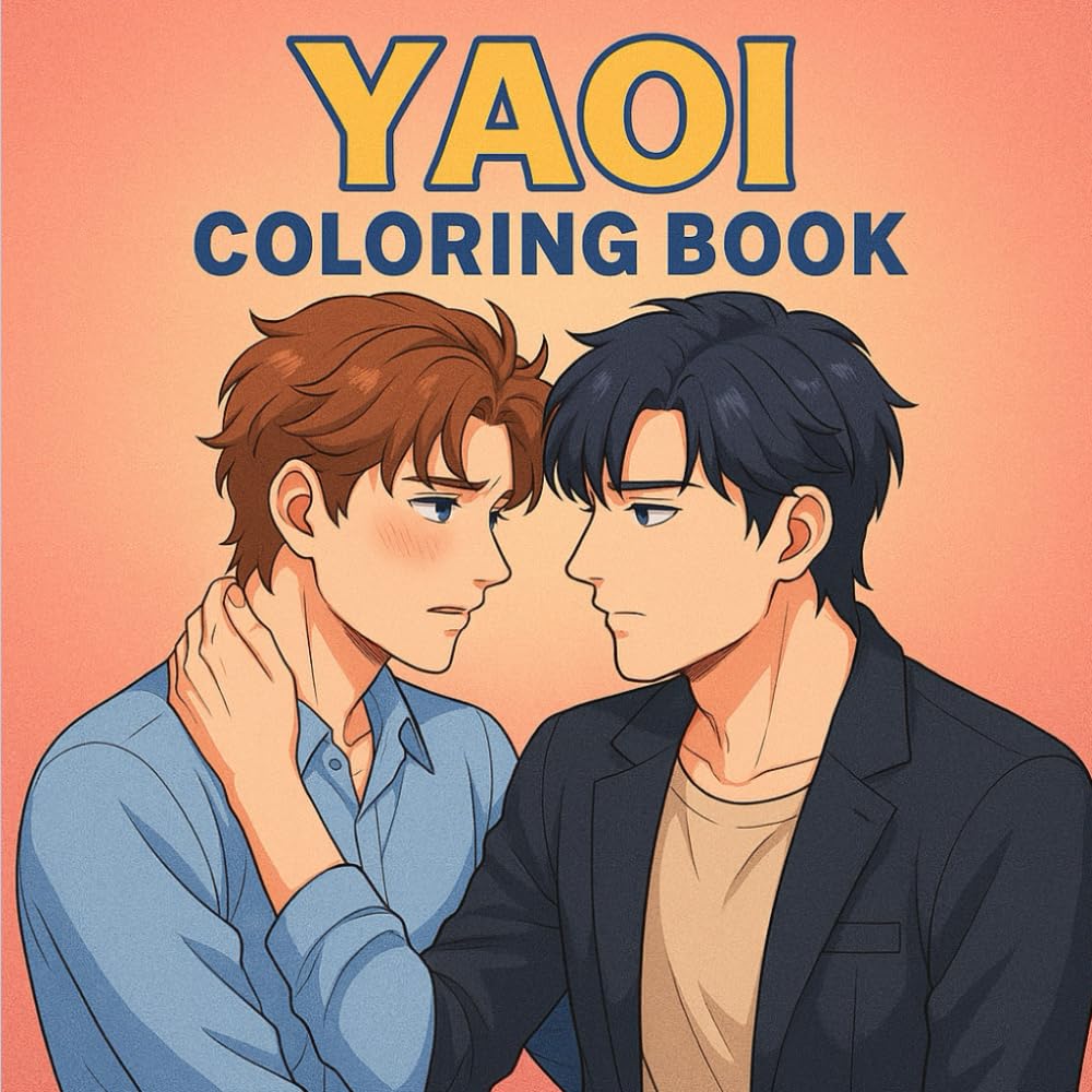 Yaoi Coloring Book