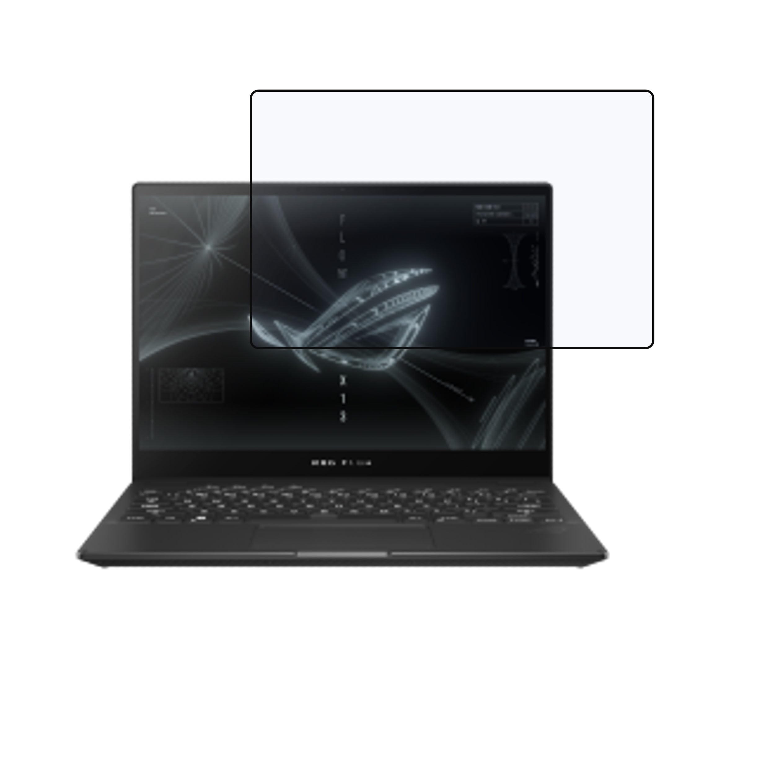 DVTECH® Laptop Screen Protector Compatible With ASUS ROG Flow X13 (2022) 9H Crystal Clear unbreakable (Flexible Screen Protector) (B0D9HJH6J5) Amazon Price History, Amazon Price Tracker