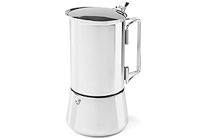 6 Cup Espresso Coffee Pot for Camping