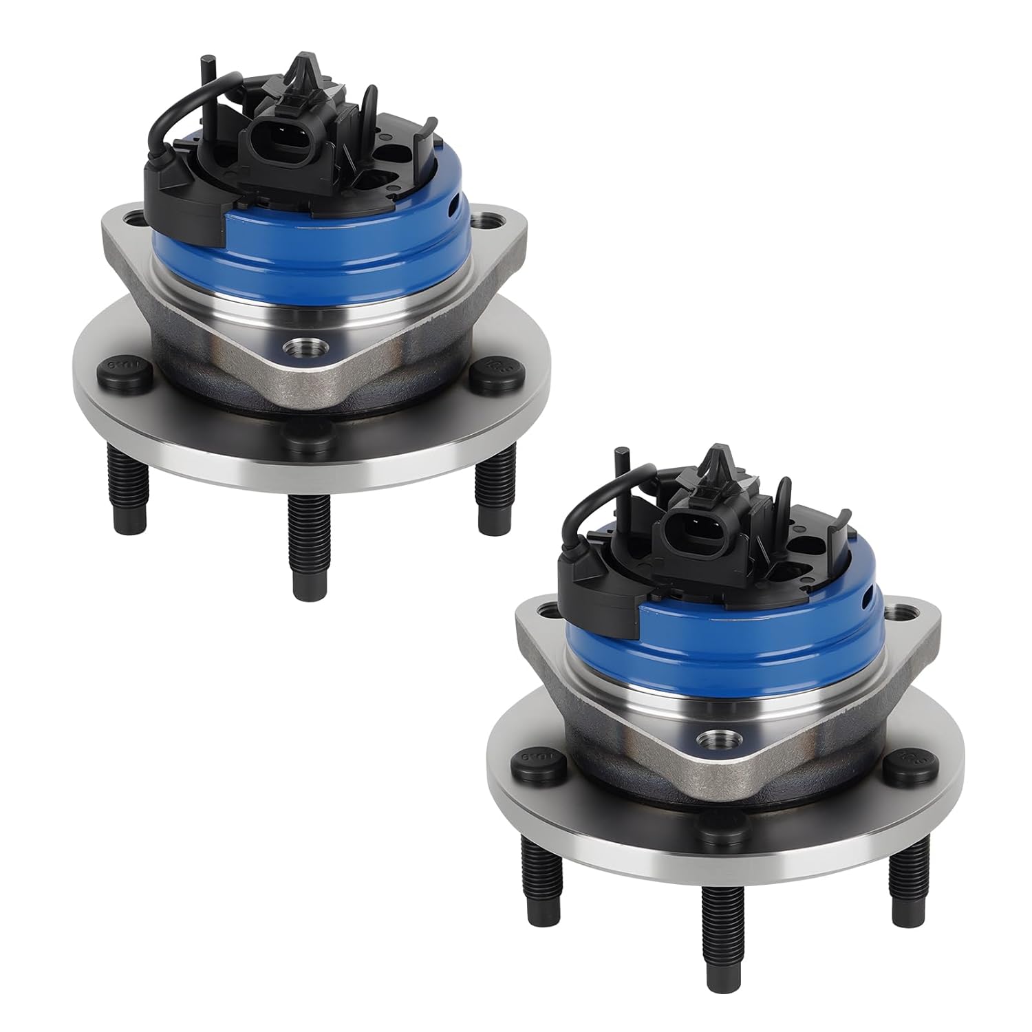 513214 Front Wheel Bearing & Hub Assembly for 2004-2012 Chevy Malibu, for 2008-2010 Cobalt/HHR, for 2005-2010 Pontiac G6, for 2007-2009 Saturn Aura, 5-Lug w/ABS Hubs Bearing 2006 2011, 2PCS