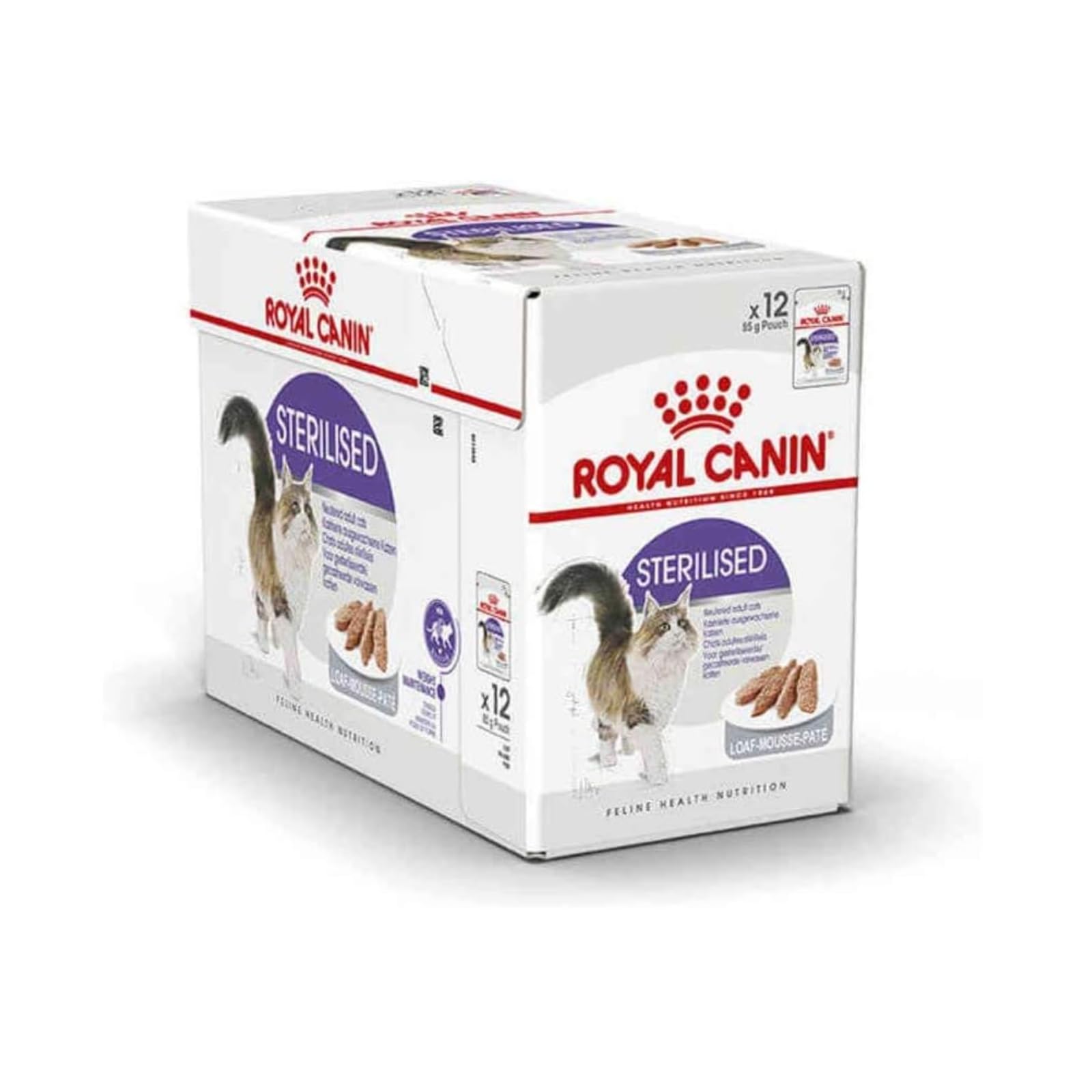 Royal Canin Sterylizowana Karma dla Kotów, 12 x 85 gr