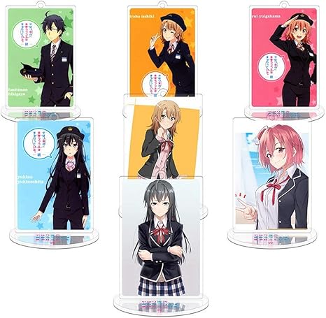 Amazon Co Jp やはり俺の青春ラブコメはまちがっている キーホルダー 俺ガイル アクリルキーホルダー コミ ケ 雪ノ下雪乃 由比ヶ浜結衣 一色 いろは 比企谷 八幡 平塚 コスチューム 道具 萌えグッズ アニメバッグ 携帯 鍵 自動車 飾り 枚セット Size 10枚セット ホビー