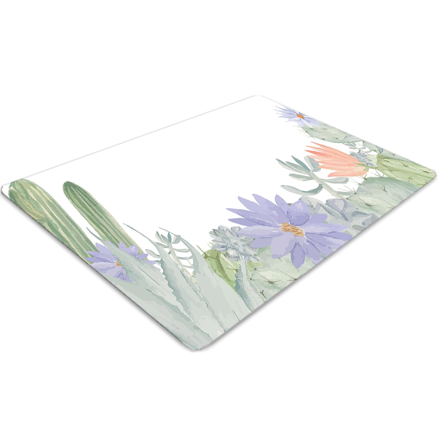 Tapis chaise protège-sol imperméable et antidérapant en PVC 140x100 cm