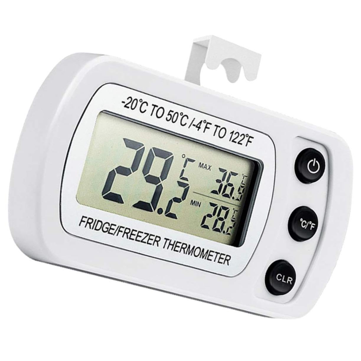 Amosfun 4 Piezas monitor de temperatura inalámbrico refrigerador congelador digital nevera de la frigorifico y congelador termometro para frigorifico termómetro de nevera