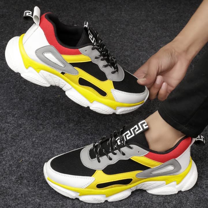 Image of Ultralight Lace-ups Shoe for Gyming /Outdoor /Casual /Sneakers /Running Shoes for Men - RX011-P