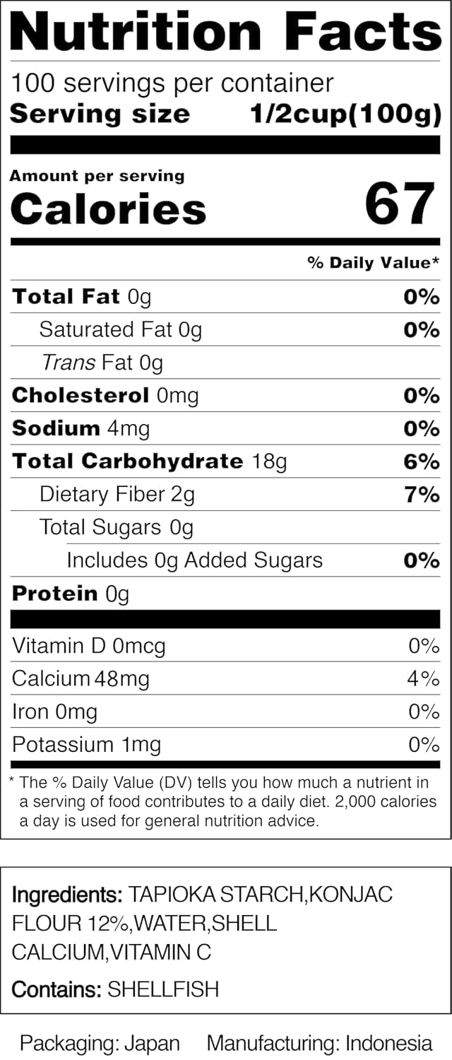 【Izukappa Zen-Rice froｍ Japan】Dry Konjac Rice, 35 oz (1000 g) Shirataki Rice, No Sugar, No Fat, Low Calorie, Freezeable, Vegan-Friendly, Zero Gluten