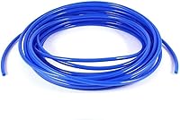 Vista 1 de MATTOX Tamaño 1/4 pulgada, 16.4 ft 16 pies de longitud Tubería de manguera para sistema de filtro de agua RO (azul)