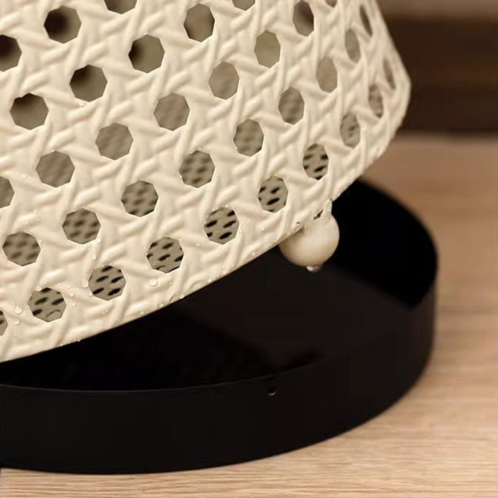 Porte-parapluie pour entrée – Porte-parapluie rond en fer avec plateau d'égouttement amovible, parfait pour l'organisation et la décoration de ferme rustique, aide à garder les sols secs