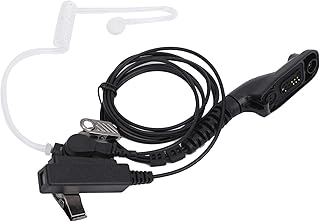 Walkie Talkie Headphone with Microphone PPT Acoustic Tube, for Motorola APX4000/APX6000