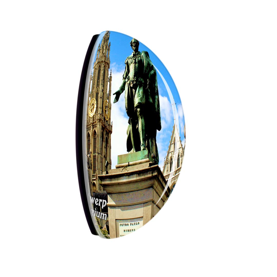 Weekino Liegi Belgio Fridge Magnet 3D Crystal Glass Tourist City Viaggio Souvenir Collection Regalo Forte Frigorifero Autoadesivo
