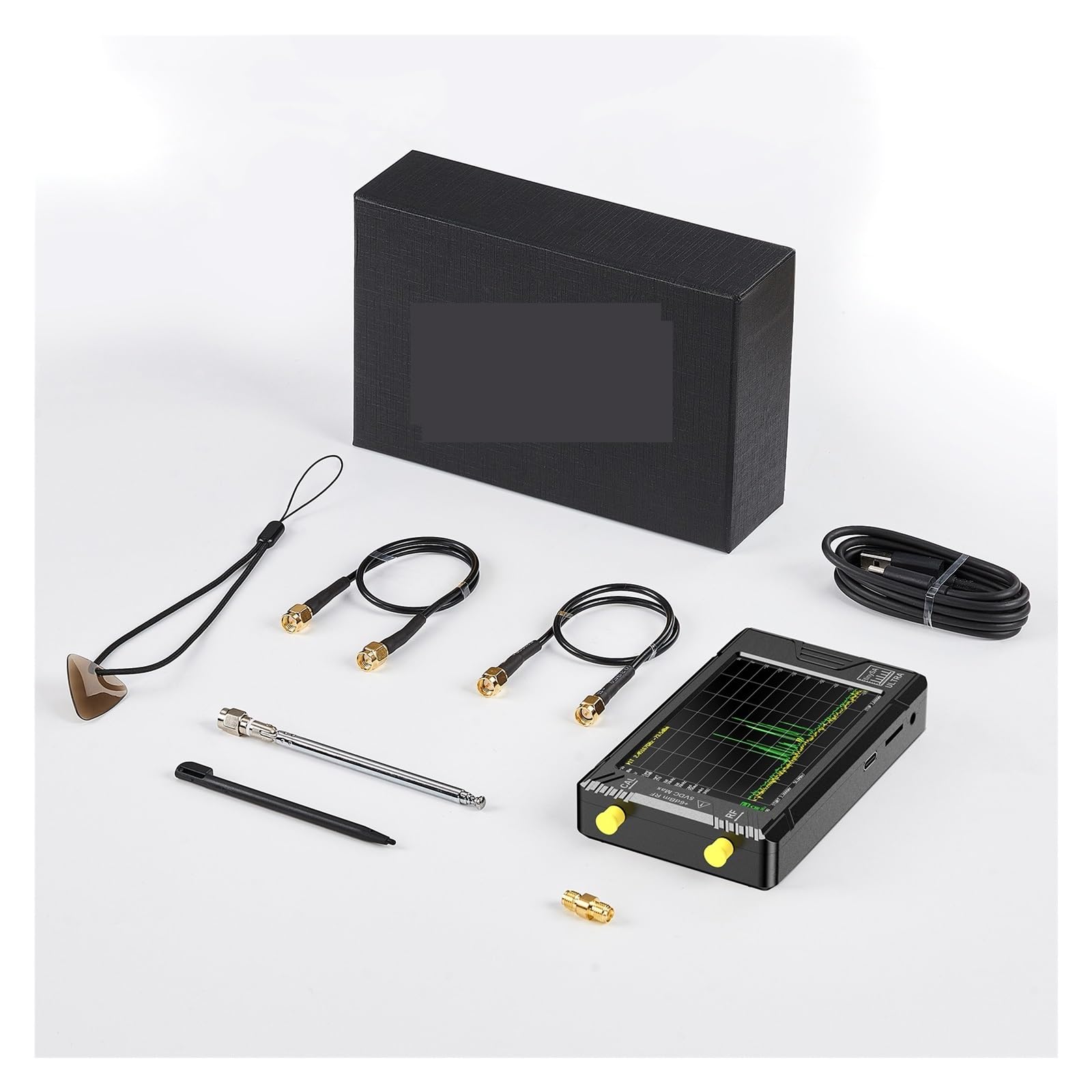 Analizator sieci Analizator 4-calowy wyświetlacz, tester sieci wewnętrznej LAN od 100 kHz do 7,3 GHz do diagnostyki kabli sieciowych
