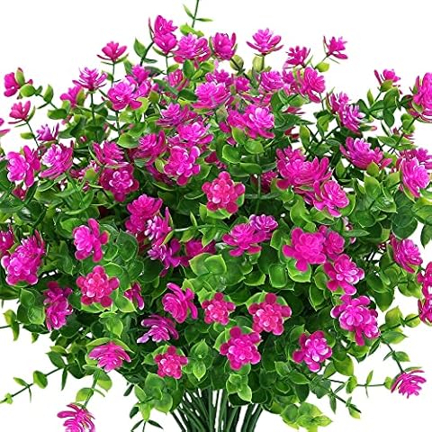KLEMOO Artificial Flowers: Realistic and Versatile Cover